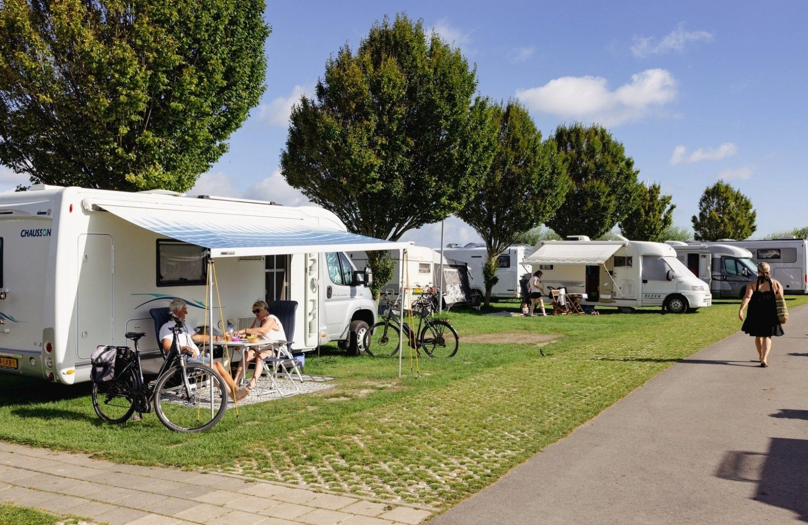 Kamperen strandbad edam