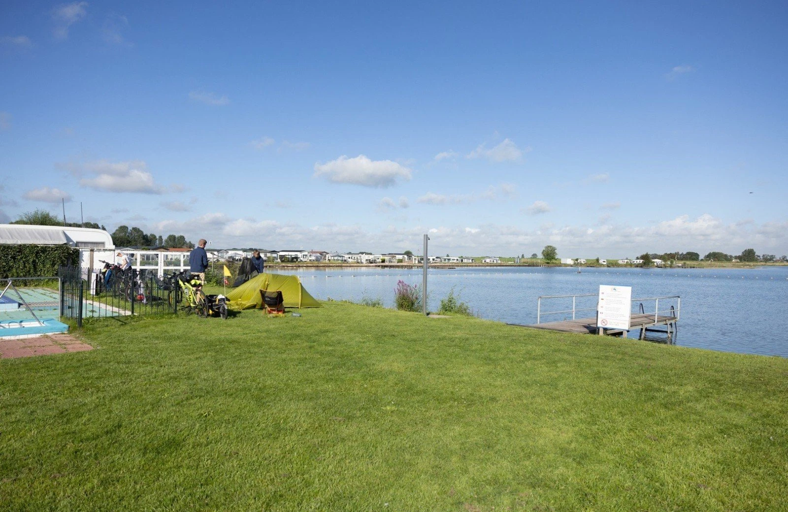 Trekkersveld uitzicht water
